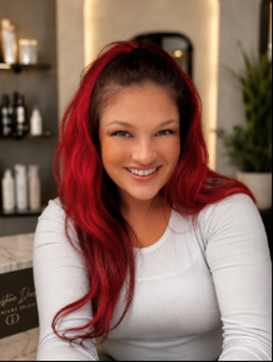 Michele Muschke, hair extensions specialist at Christine Dior Signature Salon