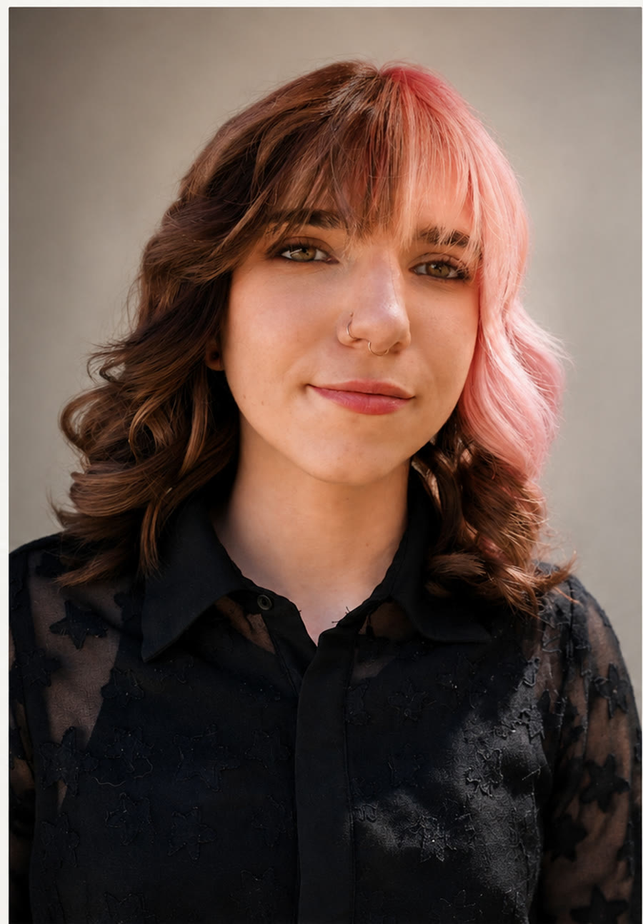 Tabs Pascoal, stylist and colorist at Christine Dior Signature Salon